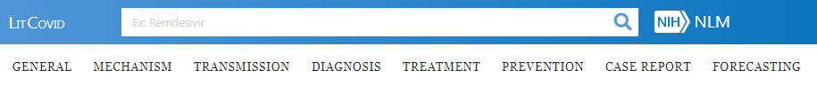 litcovid covid letteratura pubmed categorie