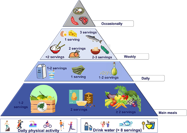 piramide alimentare asia