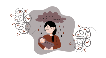 Immagine decorativa: Depressione della mamma nel periodo che va dal concepimento al post partum non sempre adeguatamente monitorata
